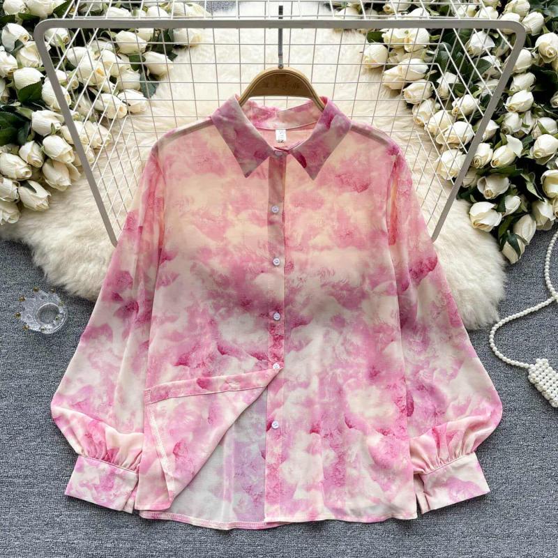 Sweet Pink Floral Two-Piece Set – Women