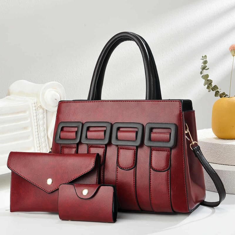 WMB11 2025 Luxury Leather Tote Handbag for Women - image 4