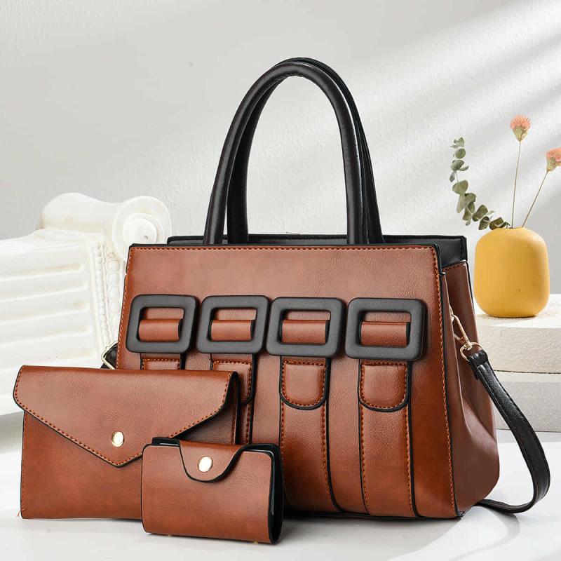 WMB11 2025 Luxury Leather Tote Handbag for Women - image 5