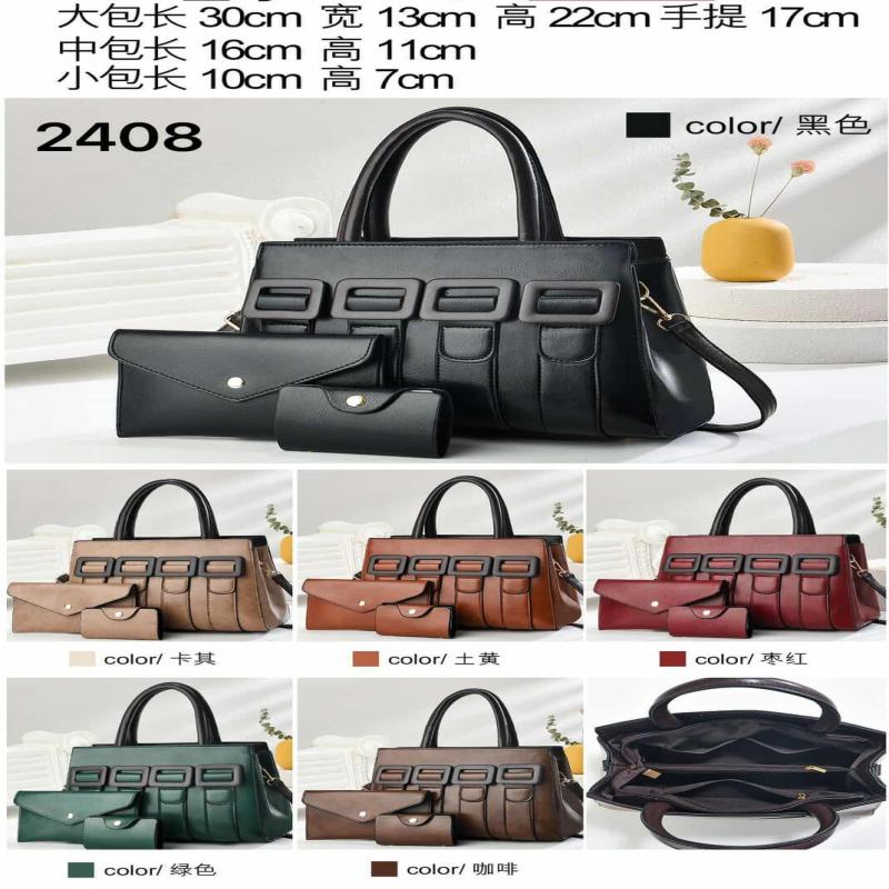 WMB11 2025 Luxury Leather Tote Handbag for Women - image 6
