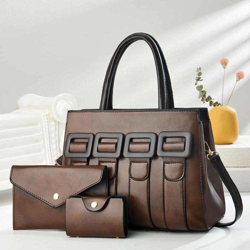 WMB11 2025 Luxury Leather Tote Handbag for Women - image 7