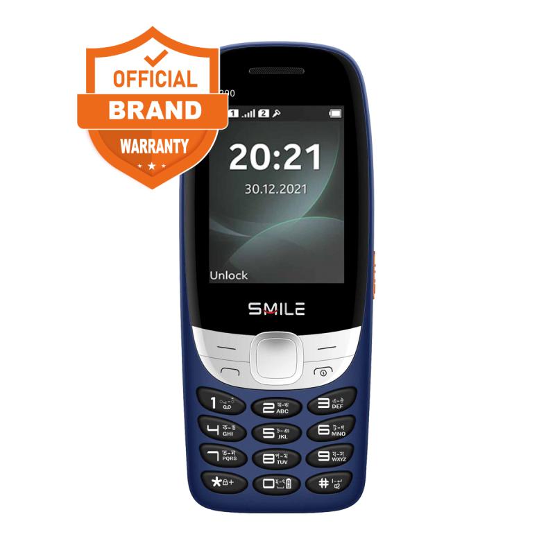 Smile M200 Classic Dual SIM 2400mAh Battery Display-2.4 Big Torch Light Wireless FM Radio