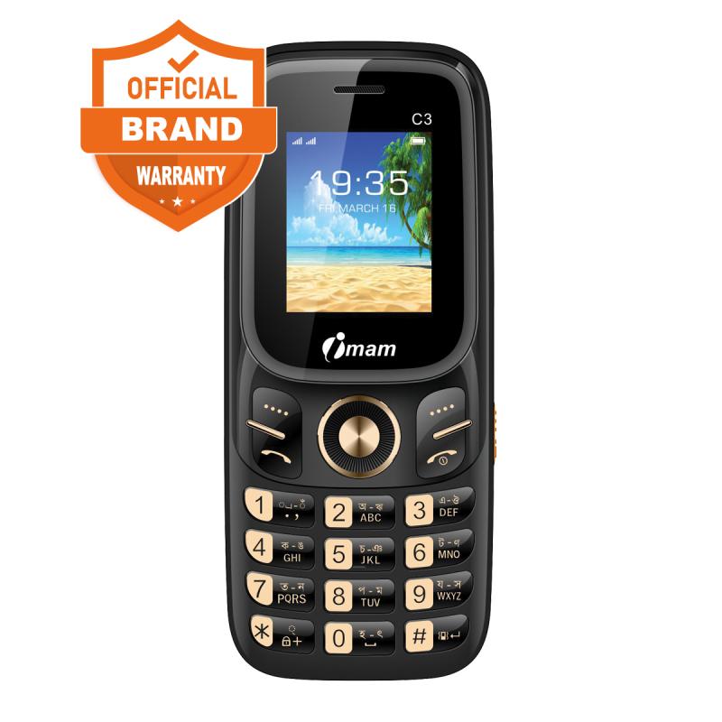 Imam C3 Style Dual SIM 1100mAh Battery Display- 1.77'' Torch Light wireless FM Radio