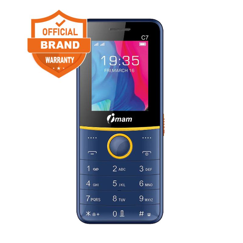 Imam C7 Sky Dual SIM 2400mAh Battery Display- 2.4'' Big Torch Light wireless FM Radio